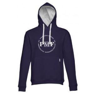 Plavi hoody PMF dvobojni