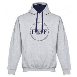 Sivi hoody PMF dvobojni