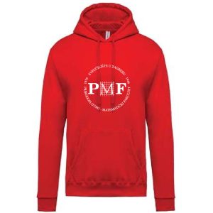 Crveni hoody PMF