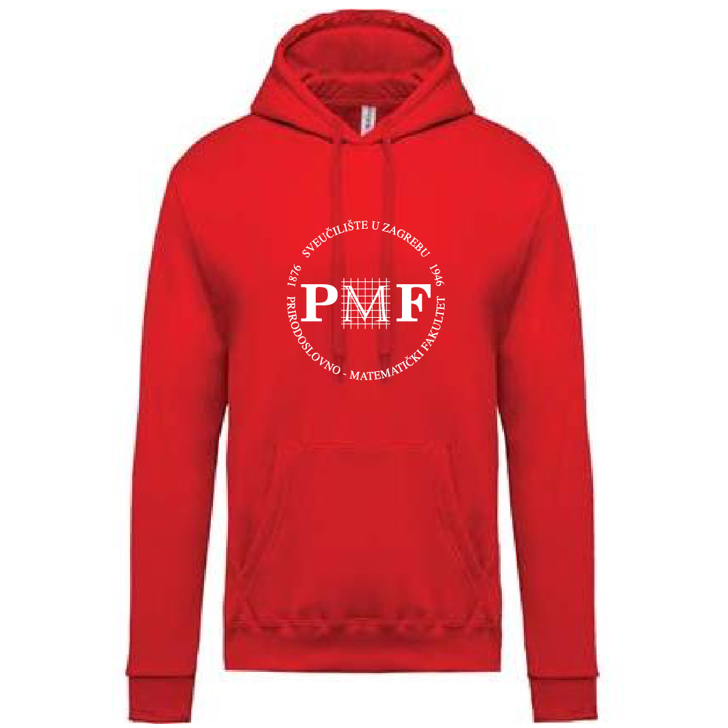 Crveni hoody PMF